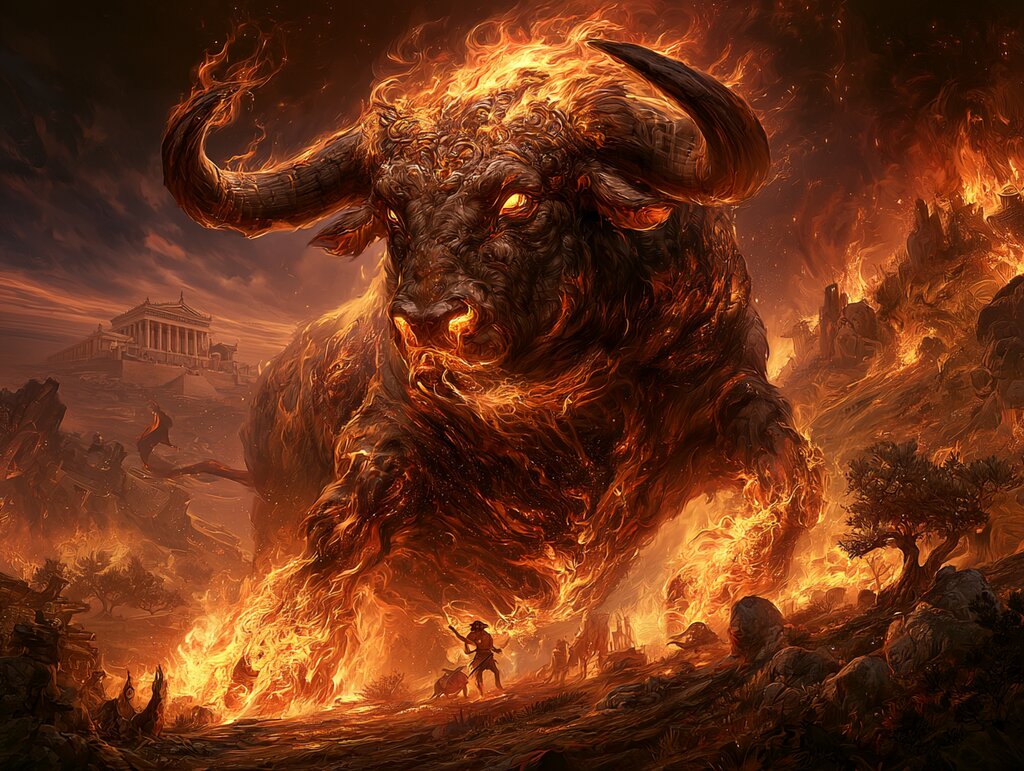 Le Taureau de Crète
