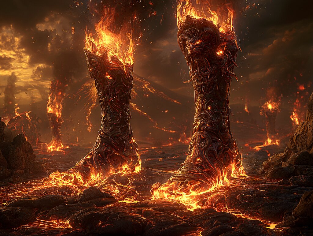 Bottes de Magma