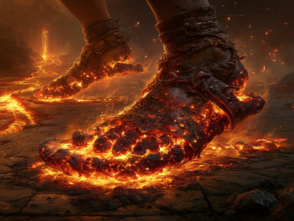 Krepides de Lave Ardente
