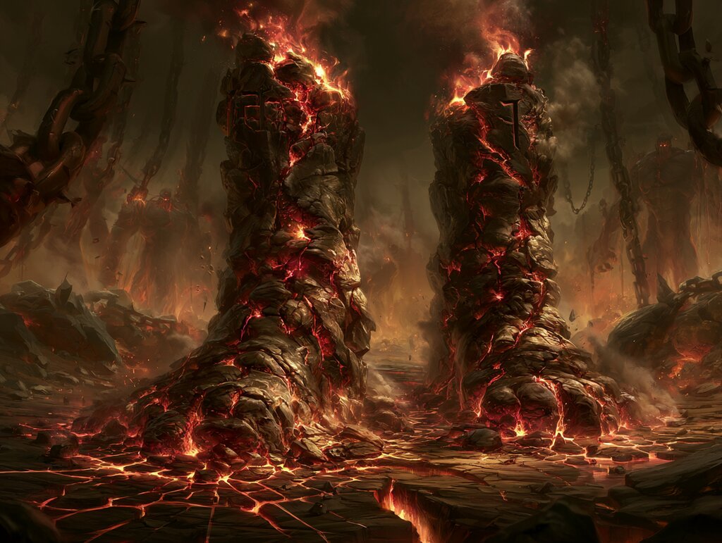 Kothornoi du Titan