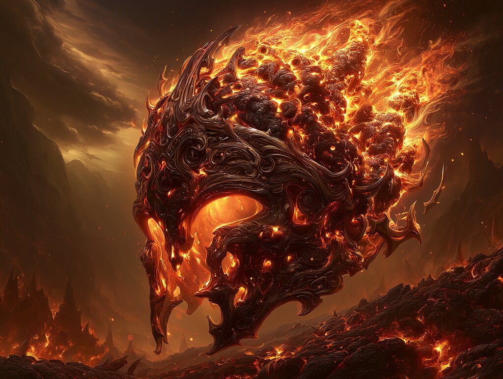 Heaume de Lave