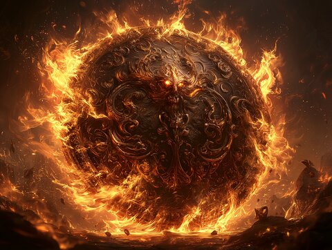 Hoplon des Flammes