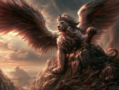Sphinx Ailé