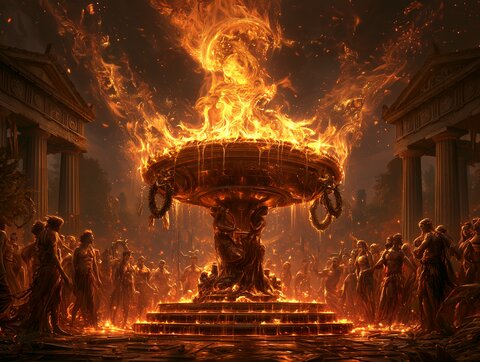 Feu d'Olympie